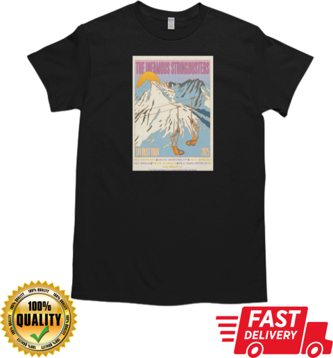 The Infamous Stringdusters Tour Ski Dust 2025 T-Shirt Classic Men's T-shirt