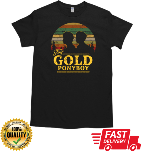 The Outsiders Stay Gold Ponyboy Vintage T-Shirt Classic Men's T-shirt