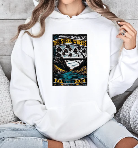 The Steel Wheels Fall Tour 2024 T-Shirt Unisex Hoodie