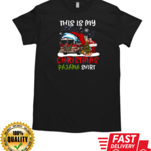 This Is My Christmas Pajama Firefighter T-Shirt Classic Men's T-shirt