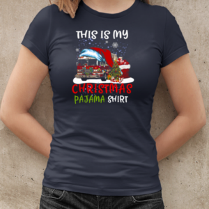 This Is My Christmas Pajama Firefighter T-Shirt Classic Women's T-shirt