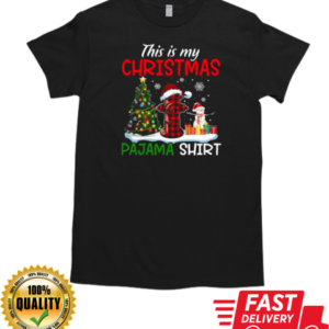 This Is My Christmas Pajama Shirt Firefighter T-Shirt Classic Men's T-shirt