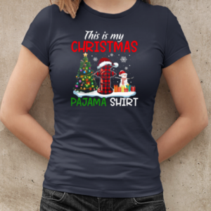 This Is My Christmas Pajama Shirt Firefighter T-Shirt Classic Women's T-shirt