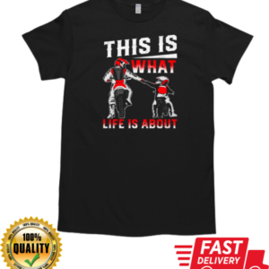 This Is What Life Is About Father's Day Biker T-Shirt Classic Men's T-shirt