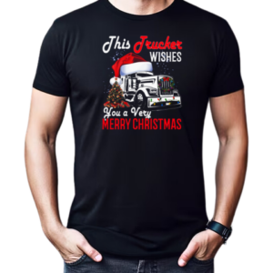 This Trucker Wishes You A Very Merry Christmas T-Shirt Classic Men's T-shirt