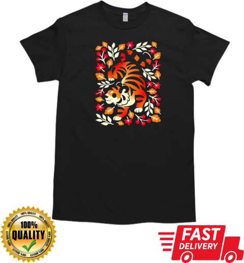 Tiger cute autumn T-Shirt Classic Men's T-shirt