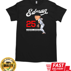 Tommy Edman #25 MLBPA Los Angeles Dodger caricature T-Shirt Classic Men's T-shirt