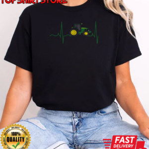 Tractor Heart Beat T-Shirt Classic Women's T-shirt