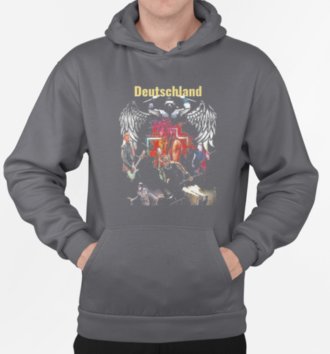 Trendy Rammstein Band Deutschland T-Shirt Unisex Hoodie