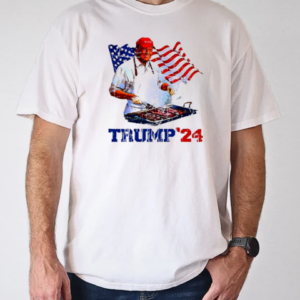 Trump 2024 BBQ the art of the Grill US flag T-Shirt Classic Men's T-shirt