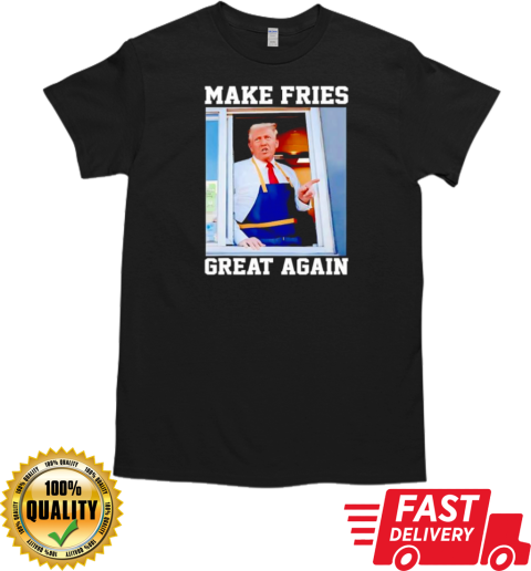 Trump 2024 french fry make french fries great again vintage photo T-Shirt Classic Men's T-shirt