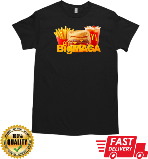 Trump McDonald's Big Maga T-Shirt Classic Men's T-shirt