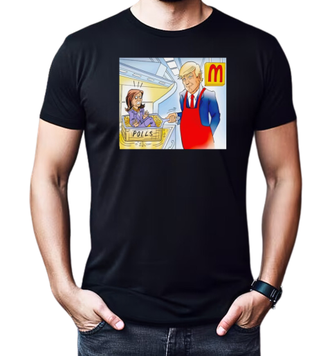 Trump McDonald's Harris Polls T-Shirt Classic Men's T-shirt