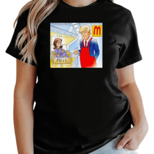 Trump McDonald's Harris Polls T-Shirt Classic Women's T-shirt