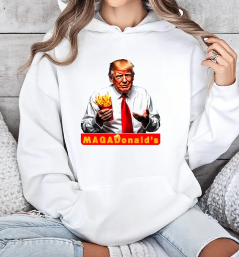 Trump Vance 2024 French Fries Funny Design T-Shirt Unisex Hoodie