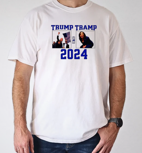 Trump or the Tramp 2024 vote for Trump Trump Vance 2024 America T-Shirt Classic Men's T-shirt