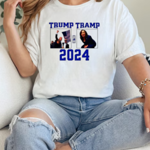 Trump or the Tramp 2024 vote for Trump Trump Vance 2024 America T-Shirt Classic Women's T-shirt