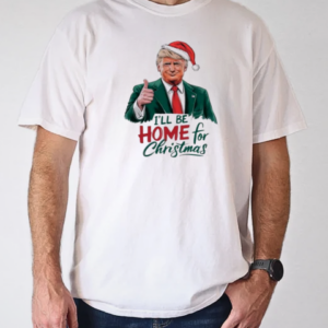 Trump thumbs up I'll be home for Christmas T-Shirt Classic Men's T-shirt