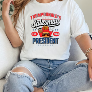 Trumpdonald's Salesman President Trump or the Tramp Est 2024 T-Shirt Classic Women's T-shirt