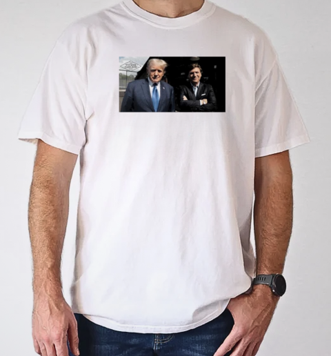 Tucker Carlson show and Trump interview T-Shirt Classic Men's T-shirt