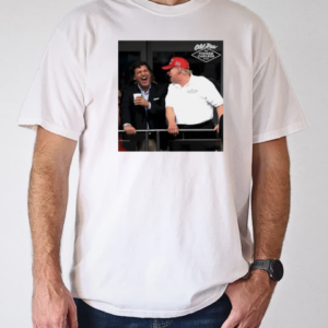 Tucker and Trump Party Photo T-Shirt Classic Men's T-shirt