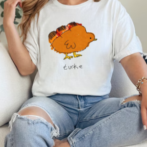 Turke Turkey Thanksgiving art T-Shirt Classic Women's T-shirt