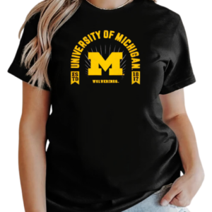 University of Michigan Wolverines estd 1817 T-Shirt Classic Women's T-shirt