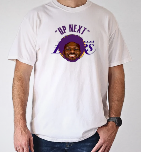 Up Next Bronny James Los Angeles Lakers T-Shirt Classic Men's T-shirt