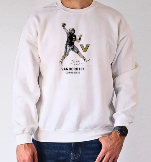 Vanderbilt football Diego Pavia superstar pose T-Shirt Unisex Sweatshirt