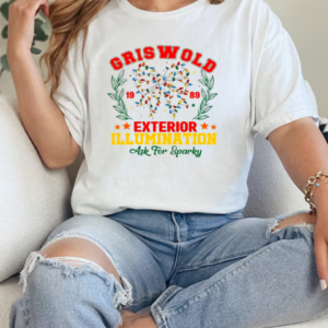 Vintage Christmas Coquette Griswold Exterior Illumination Logo T-Shirt Classic Women's T-shirt