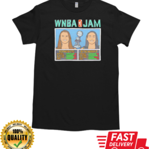 WNBA Jam Liberty 2024 Champs Ionescu and Stewart T-Shirt Classic Men's T-shirt