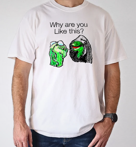 Why are you like this art T-Shirt Classic Men's T-shirt