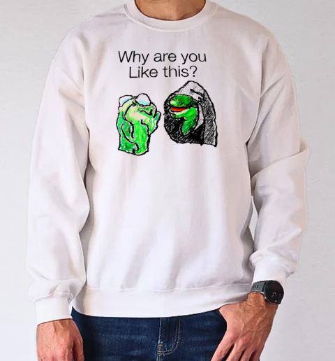 Why are you like this art T-Shirt Unisex Sweatshirt