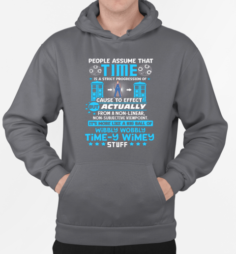 Wibbly Wobbly Timey Wimey Stuff T-Shirt Unisex Hoodie