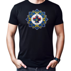 Winnipeg Jets Ukrainian Heritage Night 2025 T-Shirt Classic Men's T-shirt