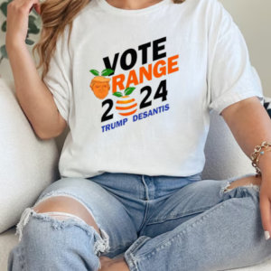 Women vote orange Trump desantis 2024 presidential election T-Shirt Classic Women's T-shirt