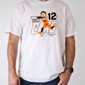 Zachary Card 12 Oregon State Beavers Caricature Signature T-Shirt Classic Men's T-shirt