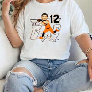 Zachary Card 12 Oregon State Beavers Caricature Signature T-Shirt Classic Women's T-shirt